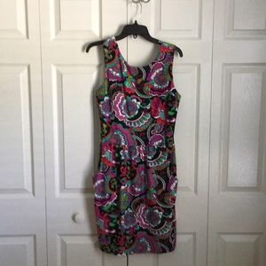 Jude Connally Paisley Floral Print Dress size L